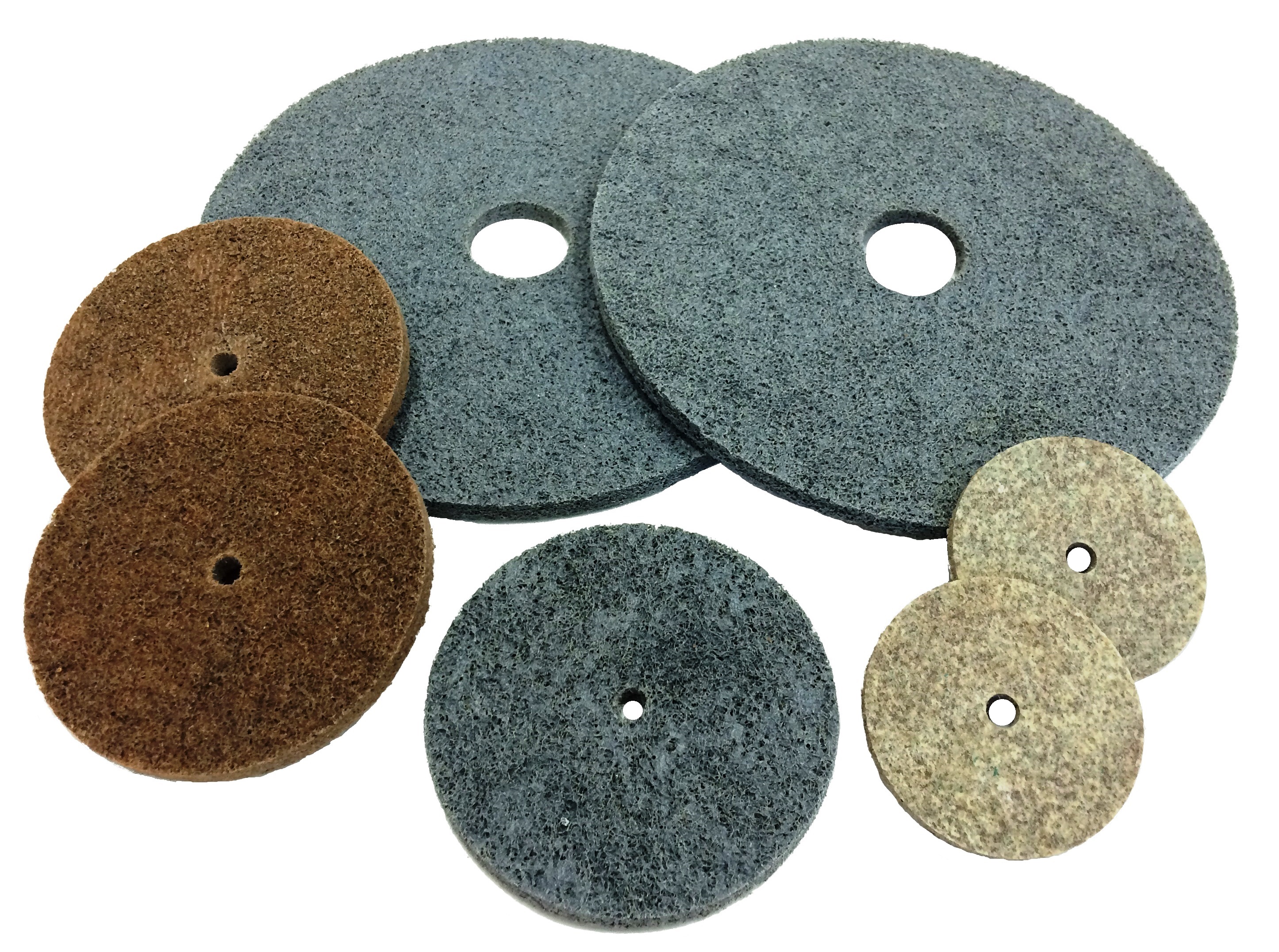 Green Final Polishing Wheels - Preferred Abrasives